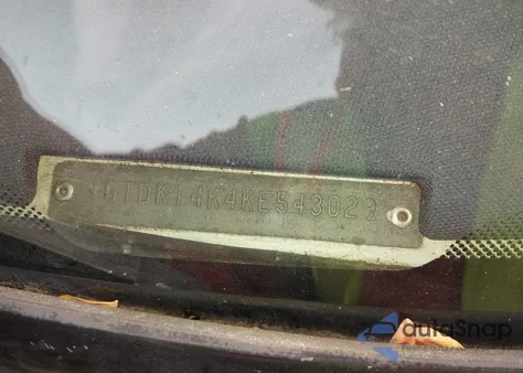 1989 GMC Sierra K1500 from USA, damaged, VIN 1GTDK14K4KE543029